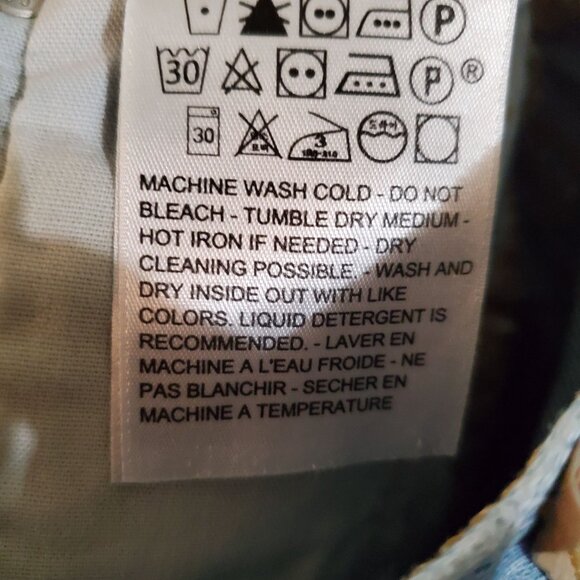 Levis Shorts Womens 28 Blue High-Waisted 501 Denim Cut Off Jorts - Picture 5 of 12